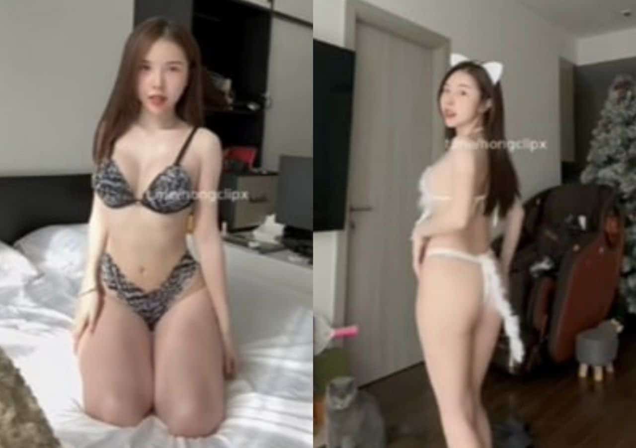 Phim sex hot tiktoker Đan Phượng lộ clip show hàng xes hihi